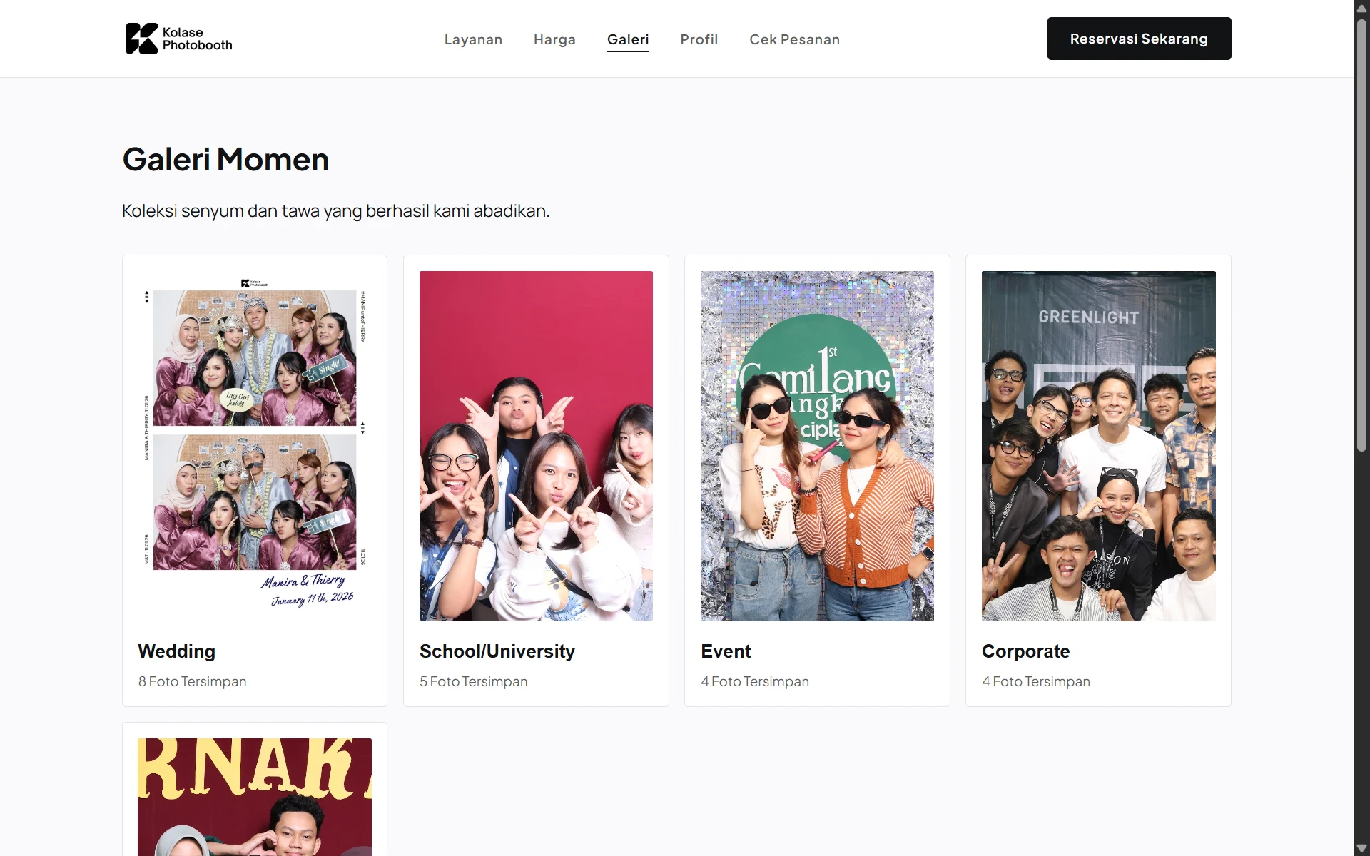 Showcase Galeri Frame & Hasil Cetak Foto