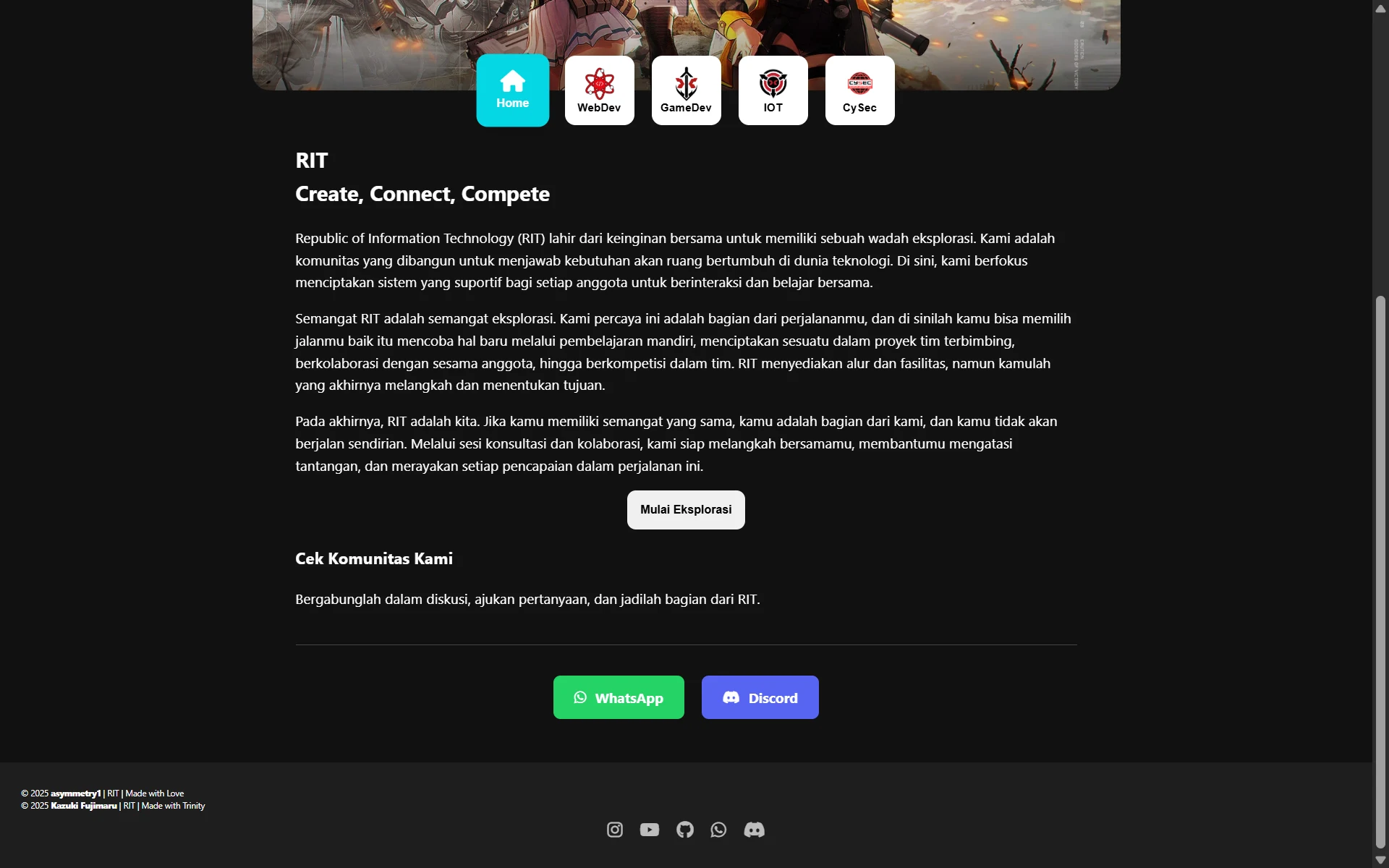 Beranda Interaktif RIT InfoTech