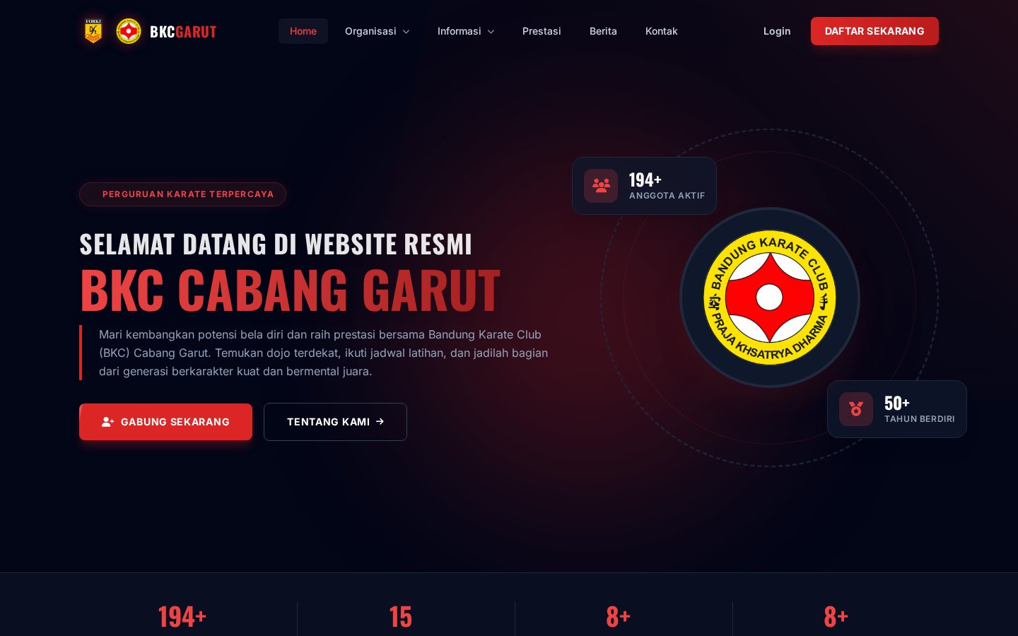 SIMKA (Sistem Informasi Manajemen Karate)